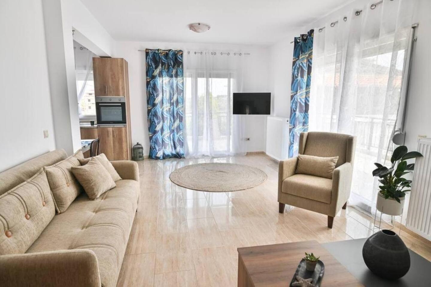 Oliva Apartments Nea Nea Makri Extérieur photo